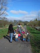 We wandelen wat af met elkaar